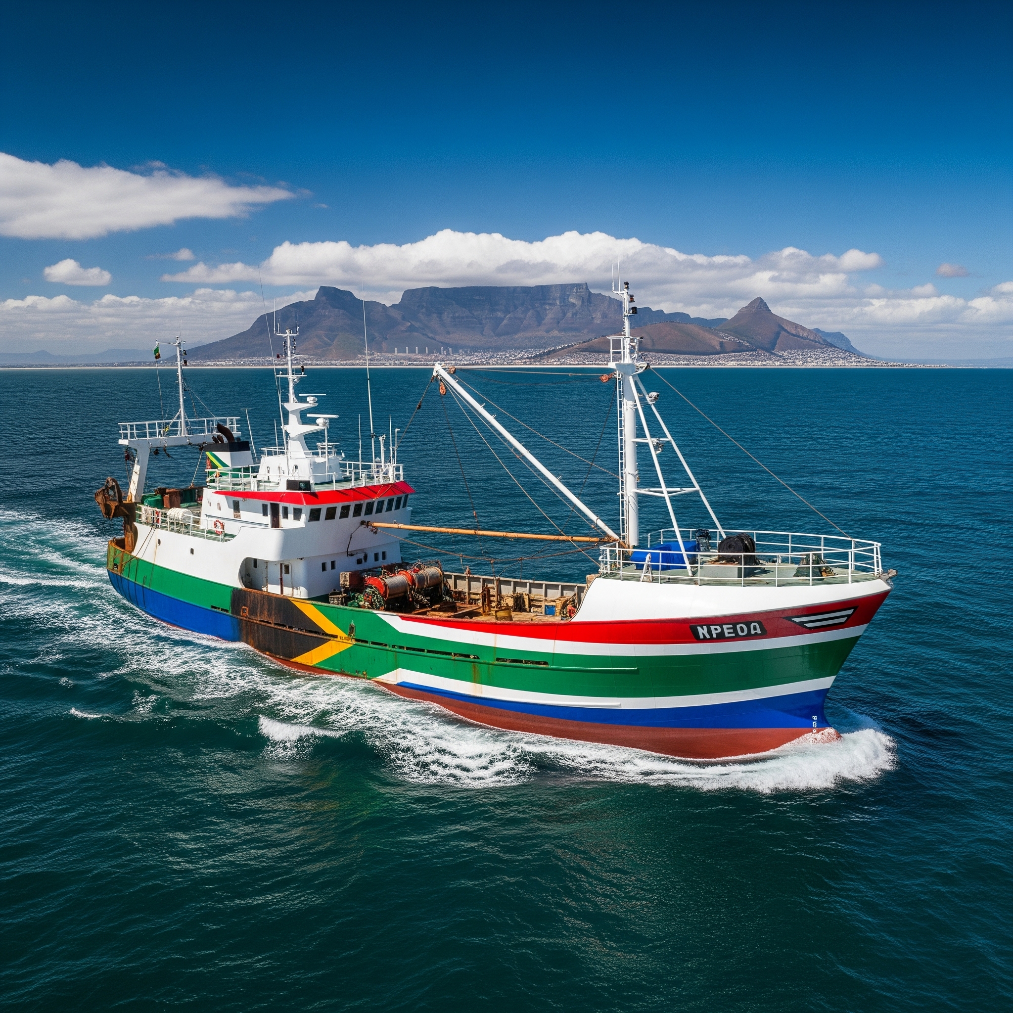 Fishing vessel at sea — Ocean Doctor serves maritime crews